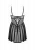 Sekswony zestaw babydoll i stringi Obssesive   M/L